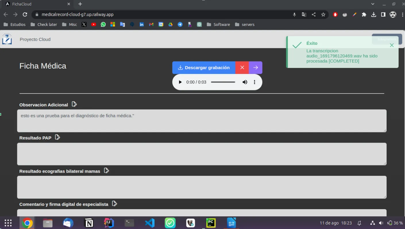 Medical Record Cloud