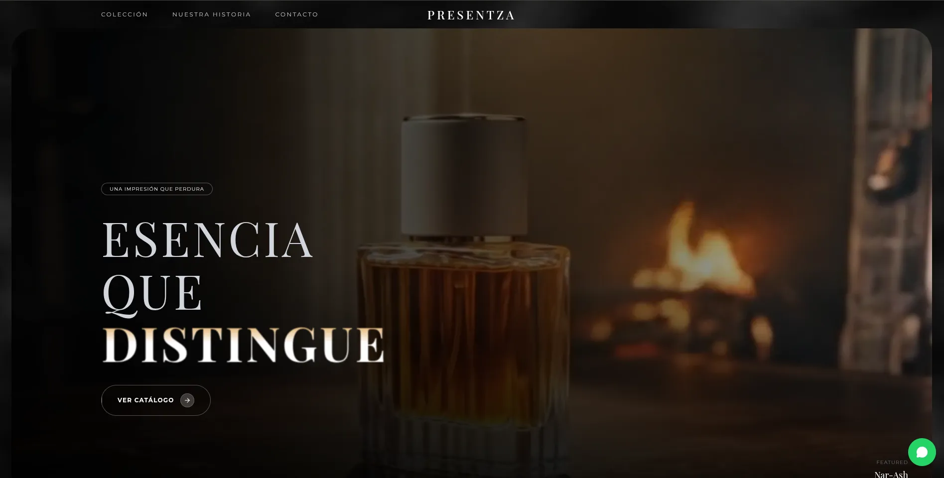 Presentza Perfumery Website